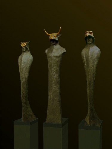 Erfolg [groz] Skulpturen gruppe, Hans Grootswagers